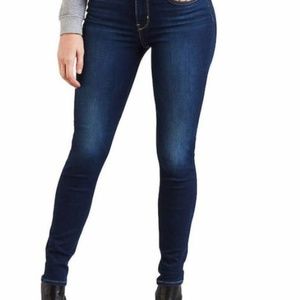 721 High Rise Skinny Jeans Arcade Night 27W x 34L